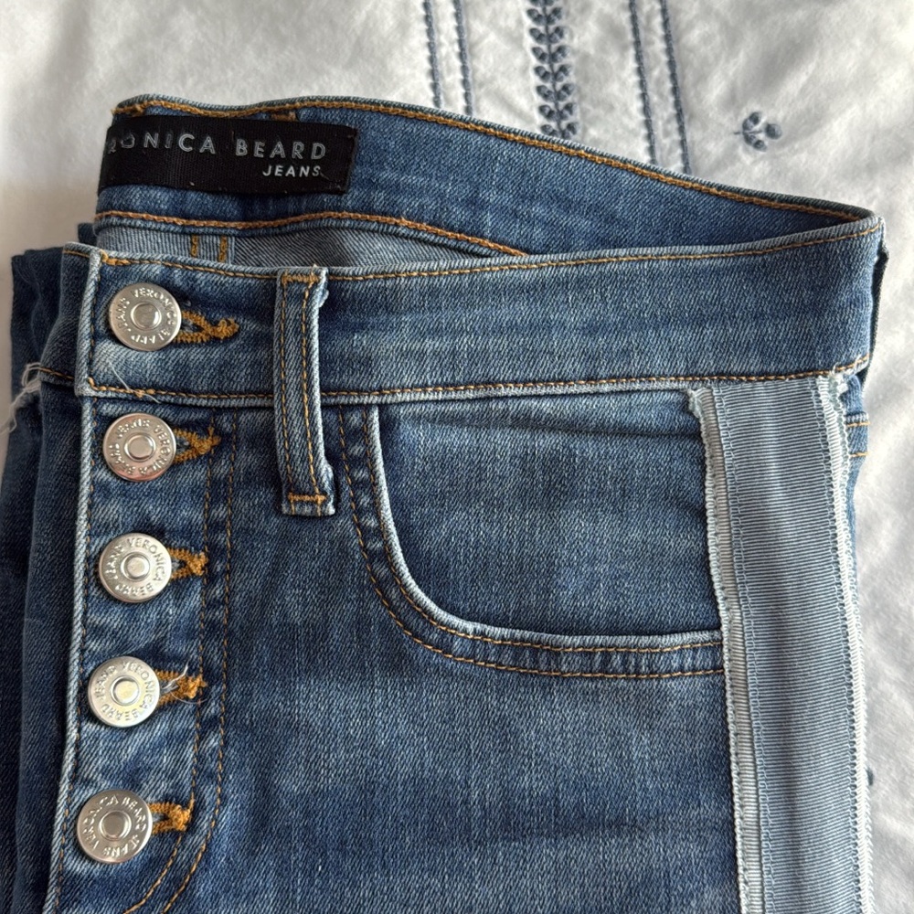 Veronica Beard High Rise Blue Jeans